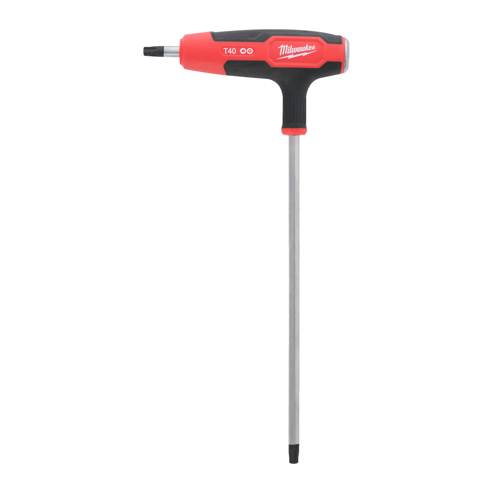 Clé male torx poignée en T avec capsule de frappe T40 MILWAUKEE - 4932498701