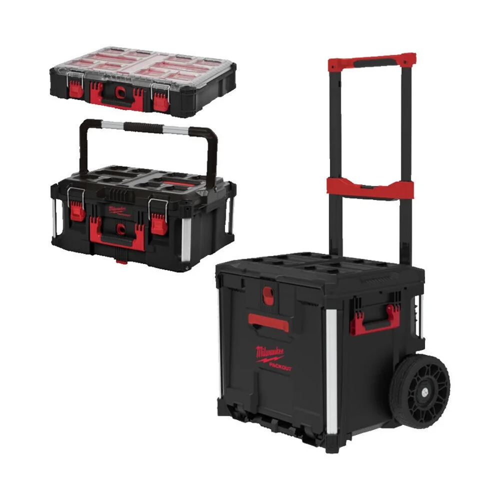PACKOUT STARTER MILWAUKEE SET TROLLEY TIROIR - 4932498984