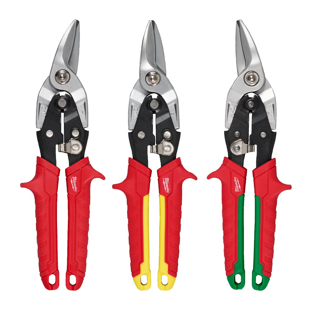 PACK DE 3 CISAILLES AVIATION - MILWAUKEE - 4932499020