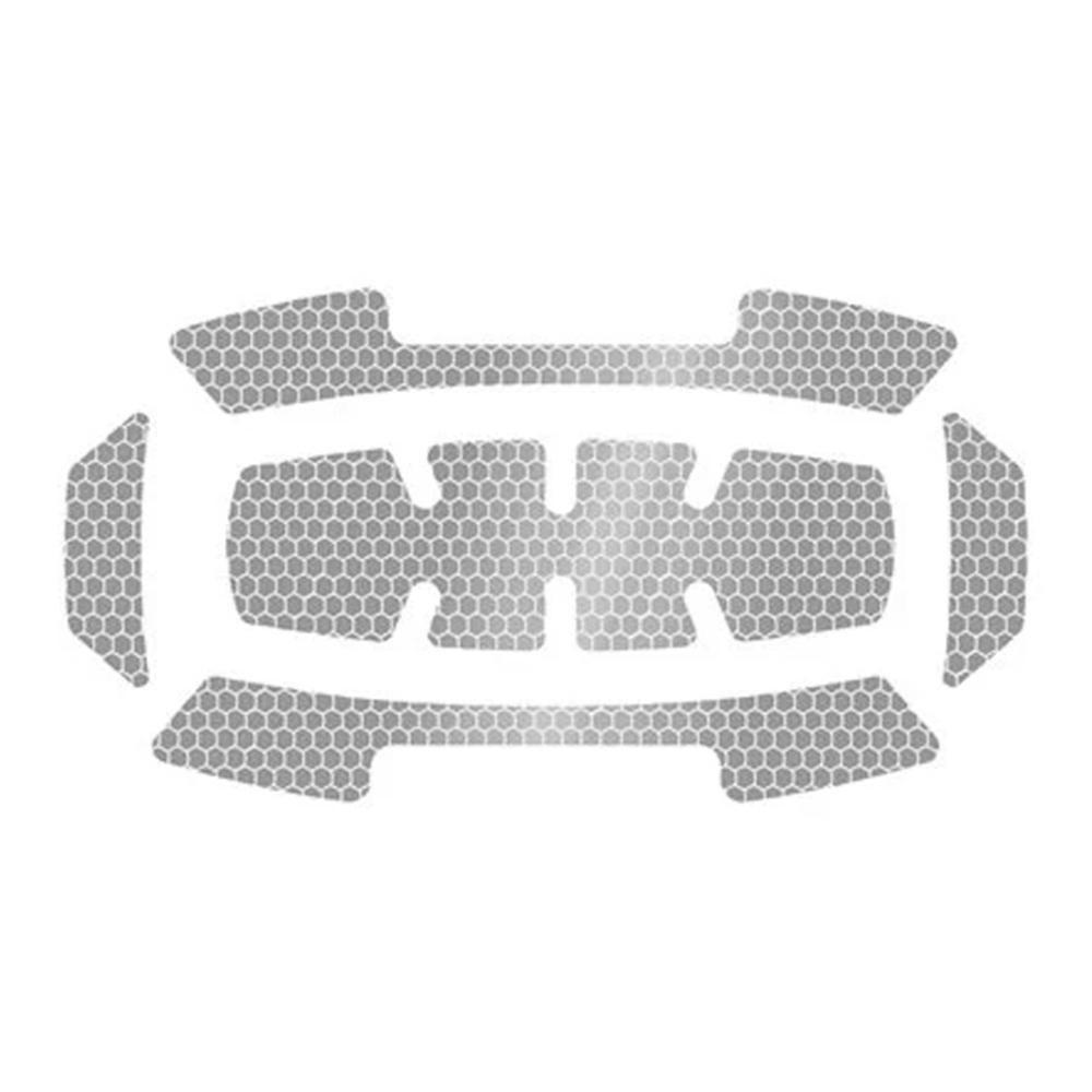 STICKER RÉFLÉCHISSANT MILWAUKEE GRIS - 4932499121