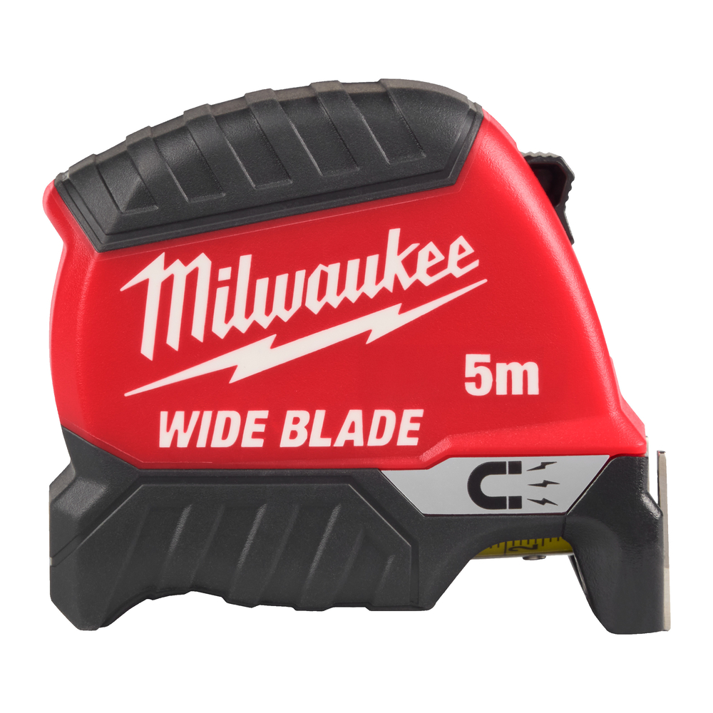 Mètre ruban large premium magnétique 5m/35mm MILWAUKEE - 4932499207