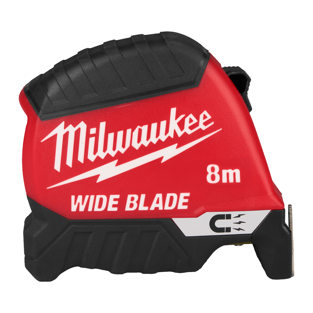 Mètre ruban large premium magnétique 8m/35mm MILWAUKEE - 4932499209