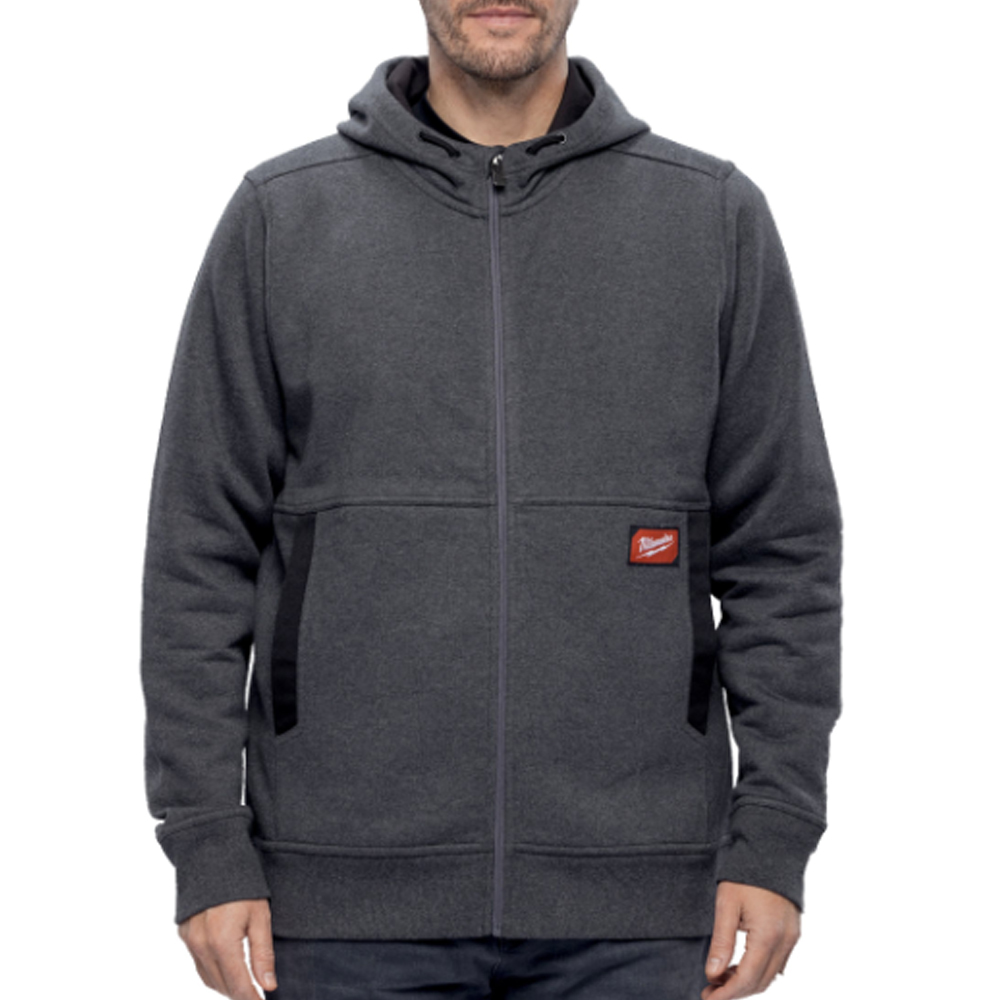 Sweat à capuche GRIDIRON Gris MILWAUKEE - WHZ GR