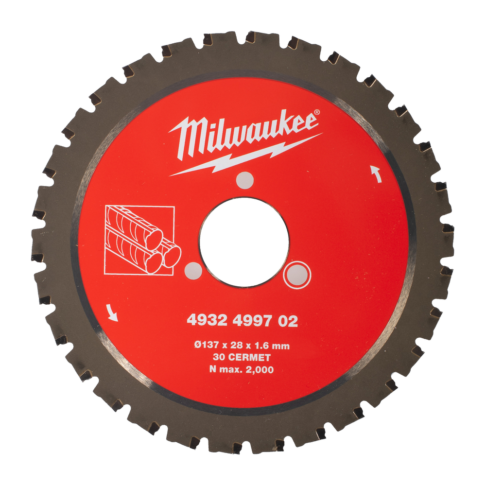 Lame pour coupe fer beton 137x28x1,6x30 MILWAUKEE - 4932499702