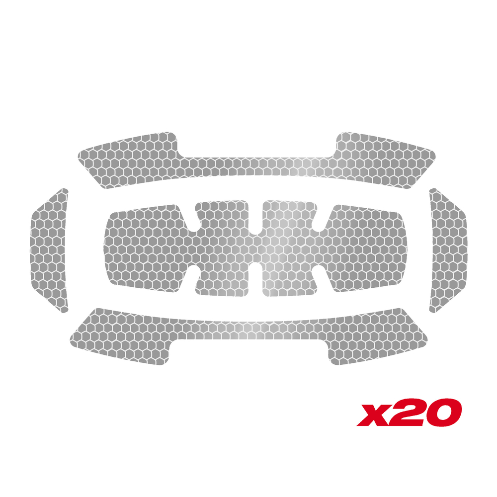 Stickers reflechissants - argent - 20set MILWAUKEE - 4932500168