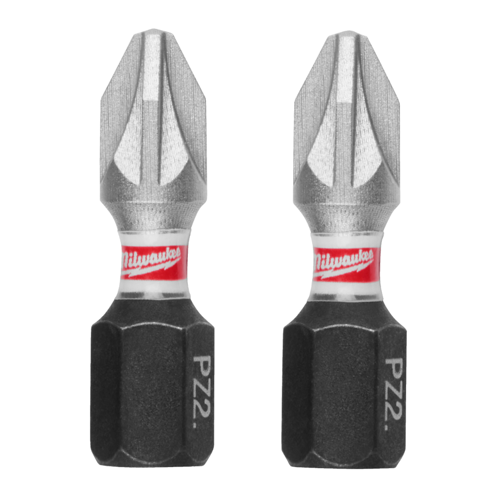 Embout PZ2 shockwave 25 mm Lot de 3 MILWAUKEE - 4932500356