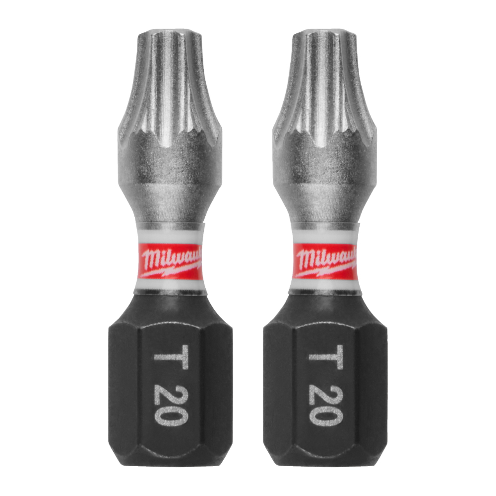 Embout TX20 shockwave 25 mm Lot de 3 MILWAUKEE - 4932500363