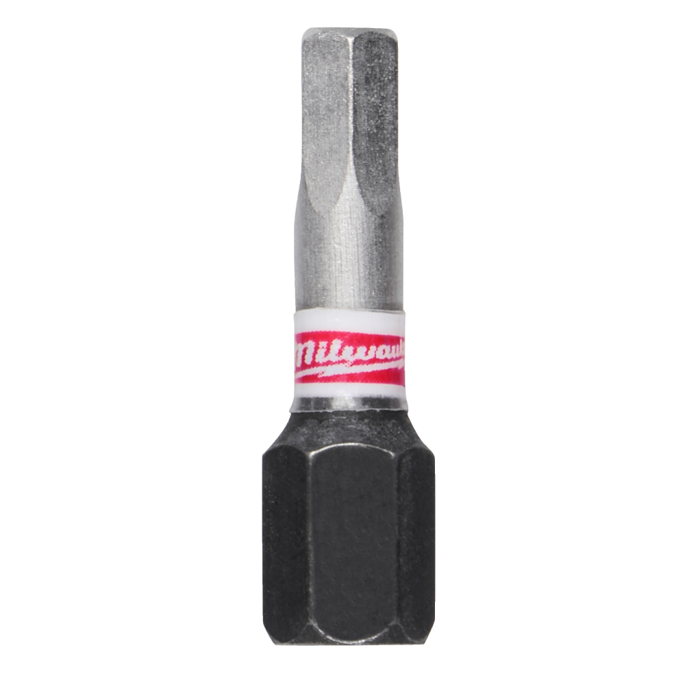 Embout hexagonal 4 shockwave 25 mm Lot de 3 MILWAUKEE - 4932500380