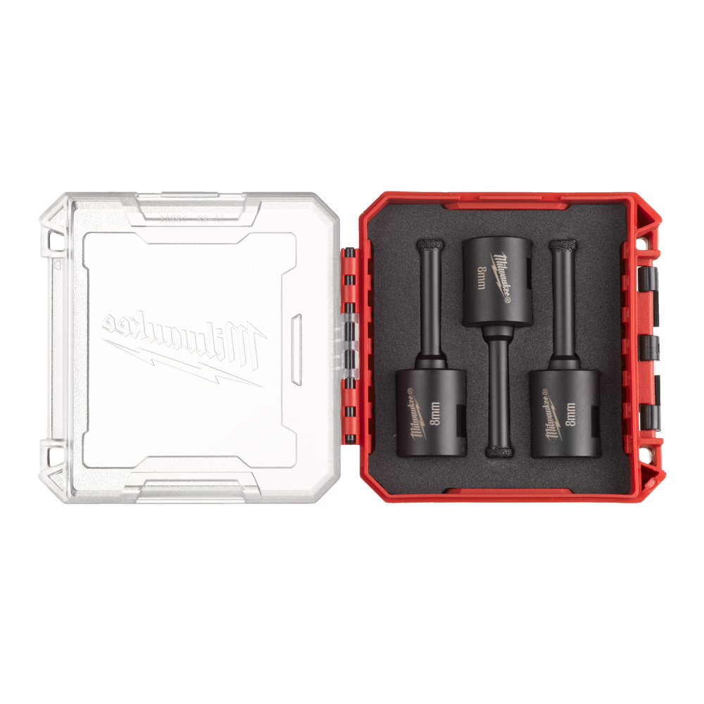 Foret diamant m14 set ø8 Lot de 3 MILWAUKEE - 4932500546