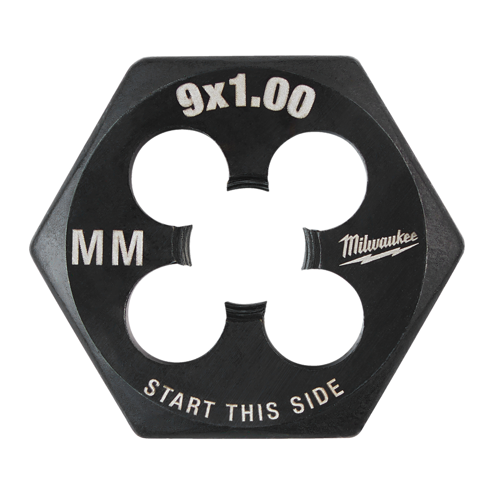 Filière de filetage hexagonale métrique M9-1.00 MILWAUKEE - 4932500619