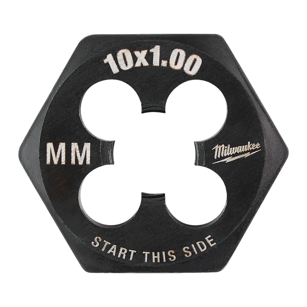 Filière de filetage hexagonale métrique M10-1.00 MILWAUKEE - 4932500622