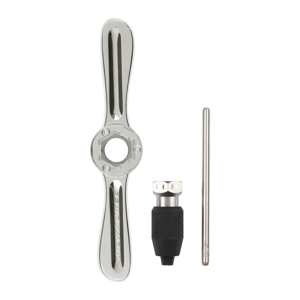 Poignée hex-lok 2-en-1 avec t-bar et pince taraud MILWAUKEE - 4932500629