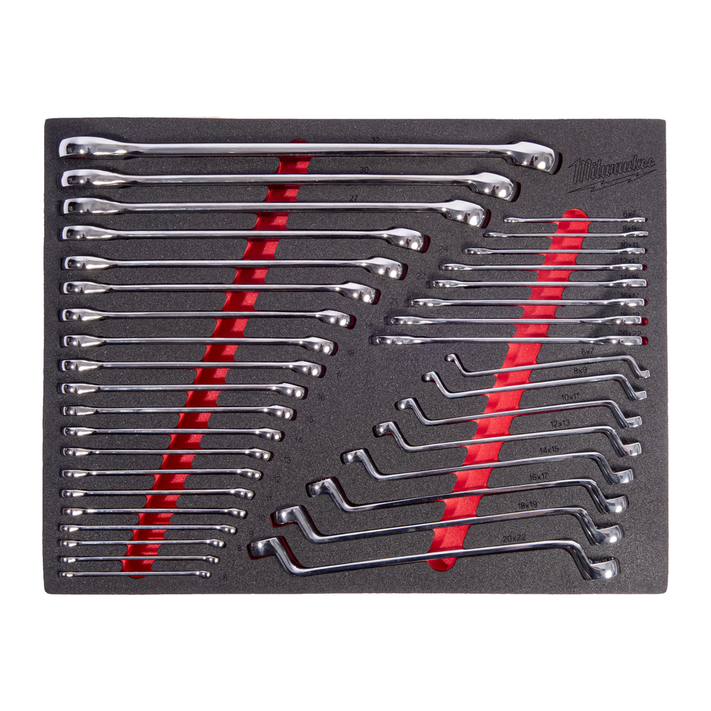 Module mousse pour set de clés mixtes de 36 pièces MILWAUKEE - 4932500758