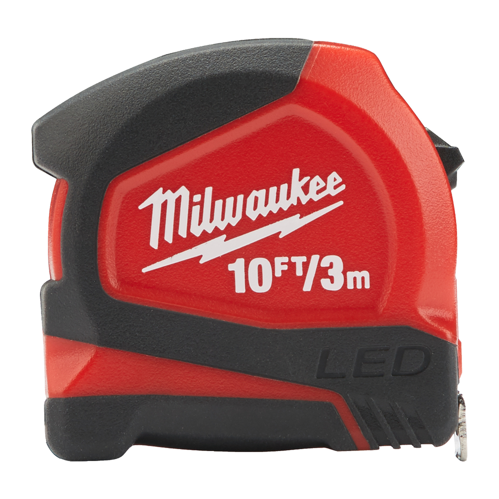 Mètre à ruban LED3 10 T/ 16 mm MILWAUKEE - 4932501678