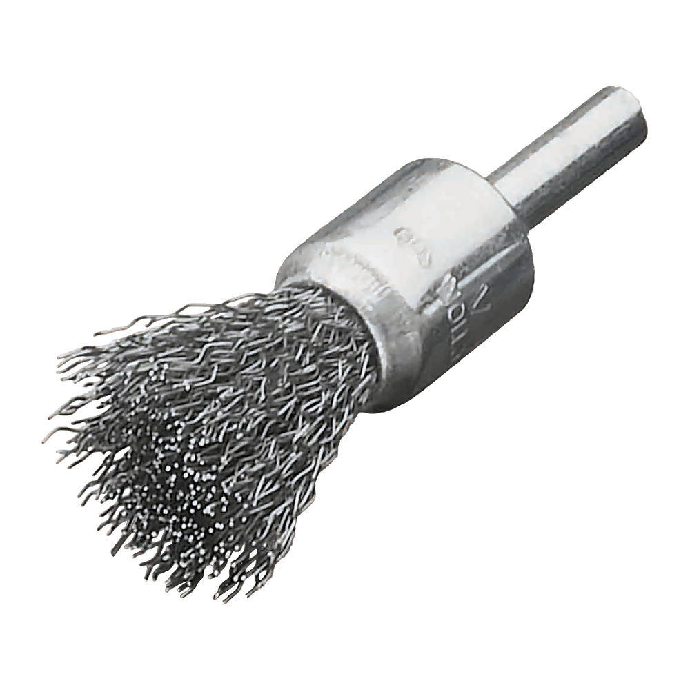 Brosse pinceau sur tige acier ondule Q6 17x20x65 0,3 Lot de 3 MILWAUKEE - 4932501720