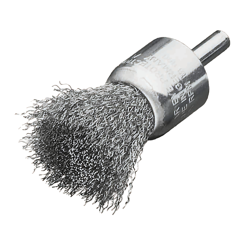 Brosse pinceau sur tige acier ondule Q6 30x25x68 0,3 Lot de 3 MILWAUKEE - 4932501724