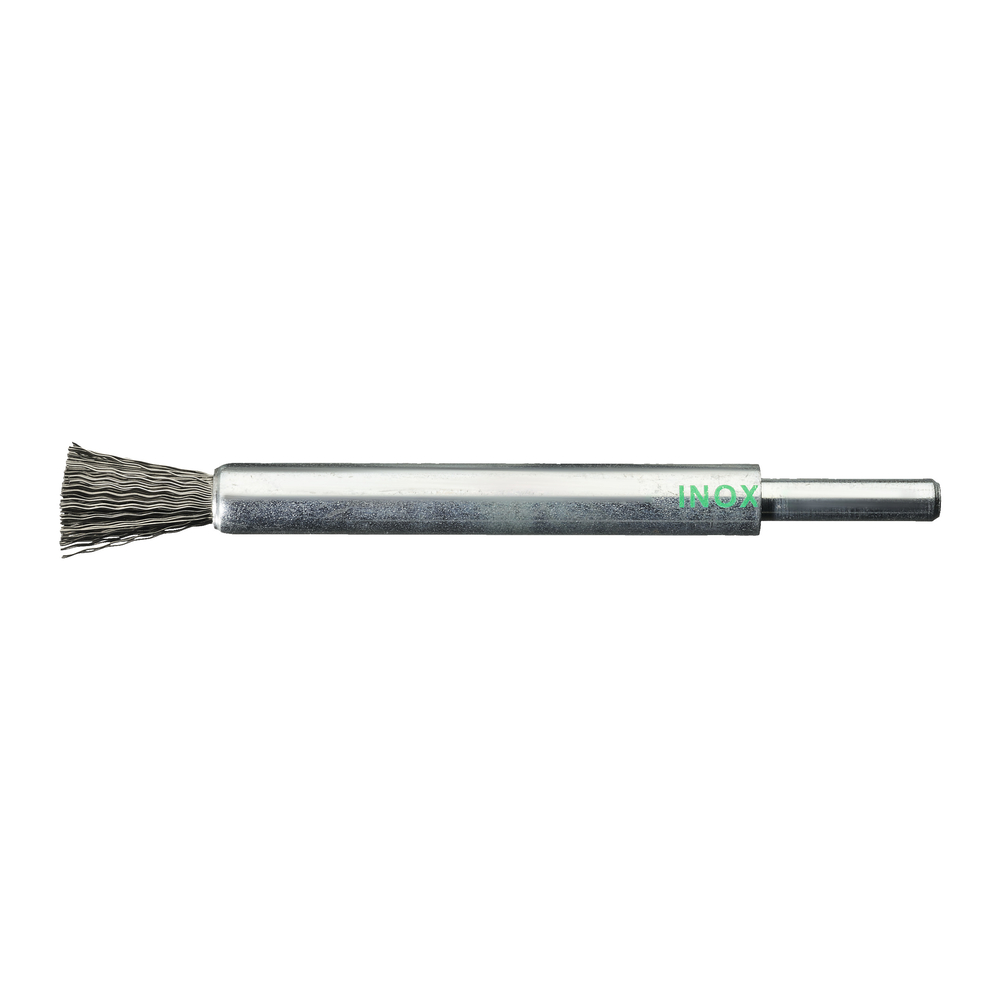 Brosse pinceau sur tige inox ondule Q6 12x20x120 0,3 Lot de 3 MILWAUKEE - 4932501727