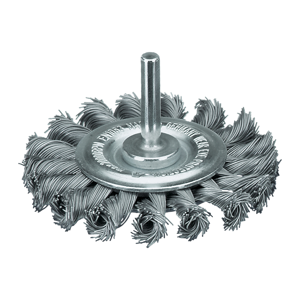 Brosse circulaire sur tige inox torsade Q6 75x12 0,5 Lot de 3 MILWAUKEE - 4932501729