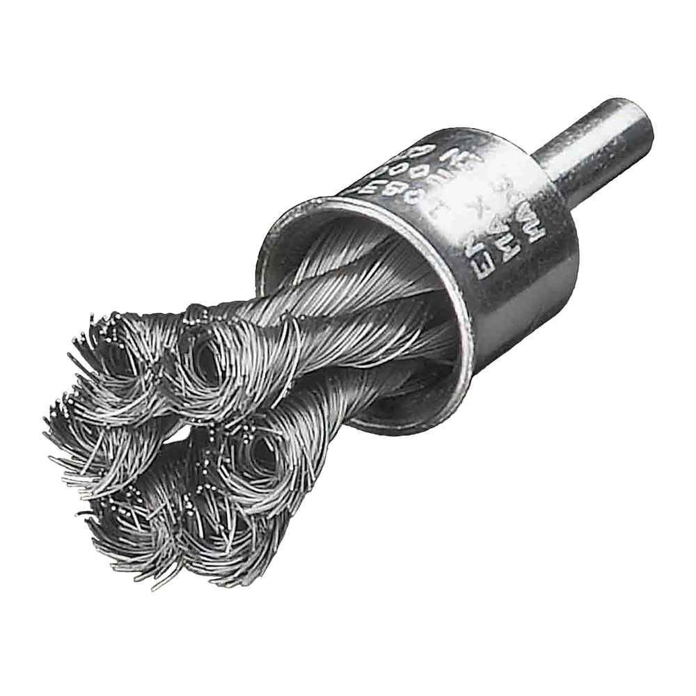 Brosse pinceau sur tige acier torsade Q6 19x28x72 0,35 Lot de 3 MILWAUKEE - 4932501730