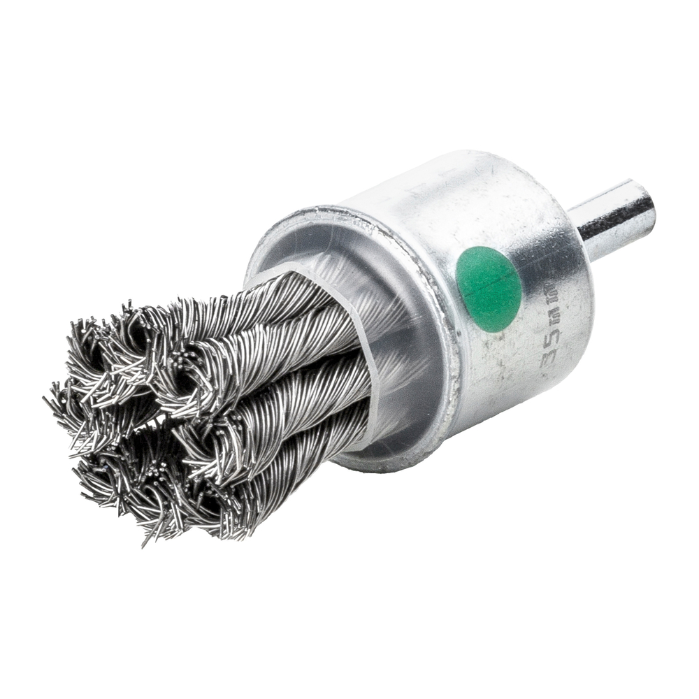 Brosse pinceau sur tige inox torsade Q6 22x28x72 0,35 Lot de 3 MILWAUKEE - 4932501733