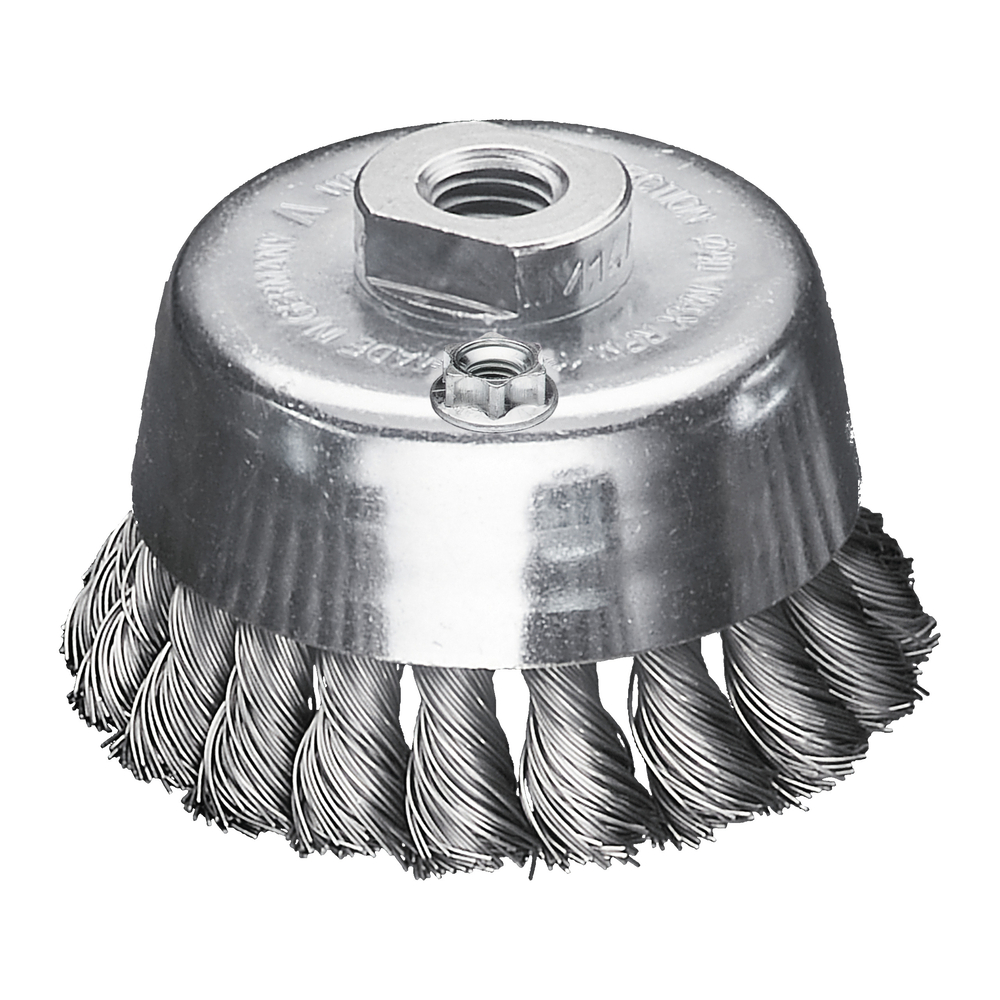 Brosse coupe sur tige acier torsade M14 90x20 0,5 MILWAUKEE - 4932501737