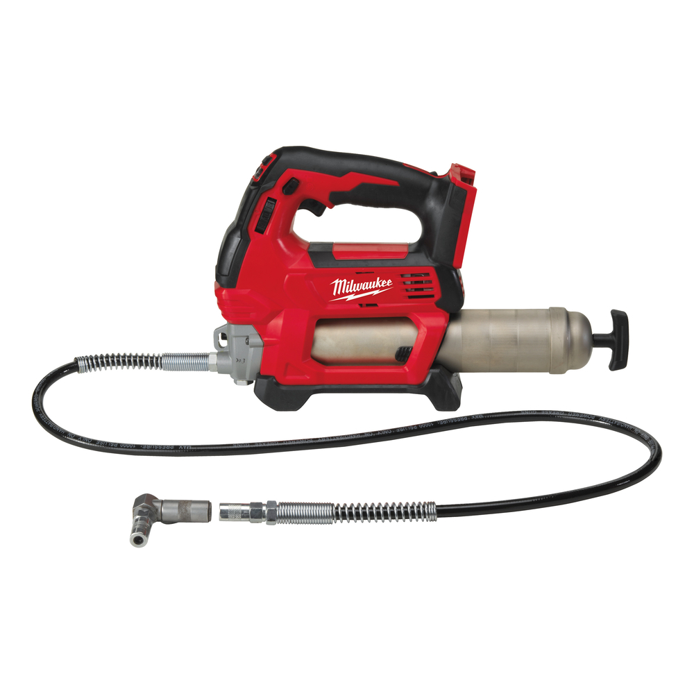 Pompe à graisse MILWAUKEE 18V 562 Bars livrée sans batteries ni chargeur en coffret M18 GG-0 - 4933440493
