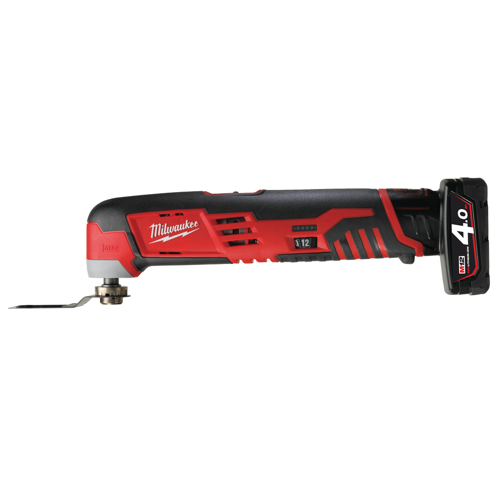 MultiTool MILWAUKEE 12V 4,0 Ah livré avec deux batteries et chargeur en sac C12 MT-402B - 4933441705