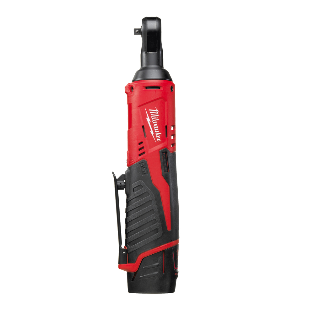 Clé à cliquet MILWAUKEE 12V 2,0Ah livrée avec une batterie et chargeur en sac M12 IR-201B (1/4') - 4933441725
