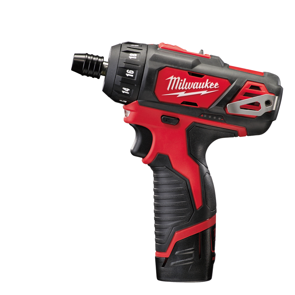 Perceuse visseuse MILWAUKEE M12 BD-202C 12 V 2 batteries 2 Ah - 4933441900