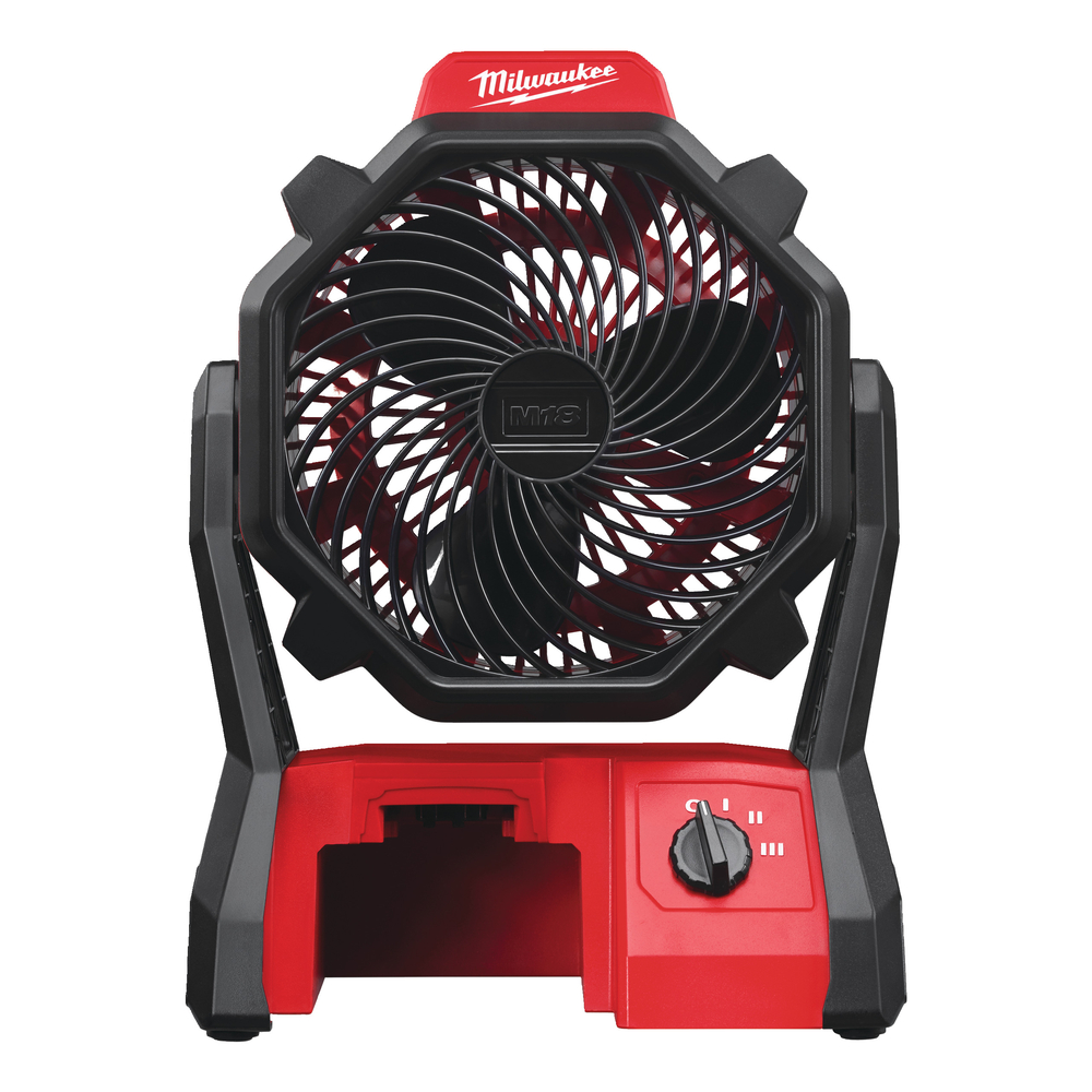 Ventilateur MILWAUKEE 18V livré sans batteries ni chargeur avec prise secteur en carton M18 AF-0 - 4933451022