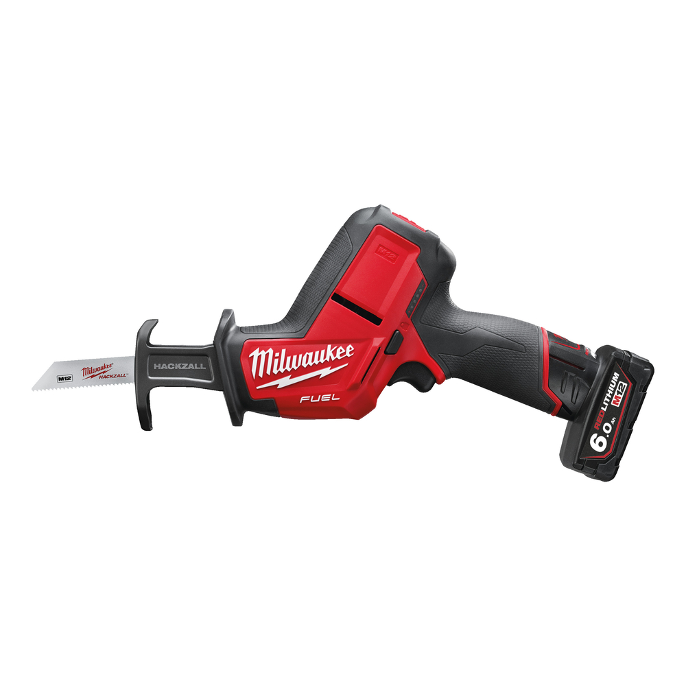 Scie Sabre MILWAUKEE M12 CHZ-602X compacte FUEL 12V 6,0Ah avec deux batteries - 4933451511