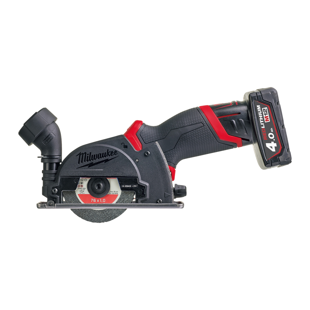 Meuleuse d'angle compacte MILWAUKEE 12V avec batteries M12 FCOT-422X - 4933464619