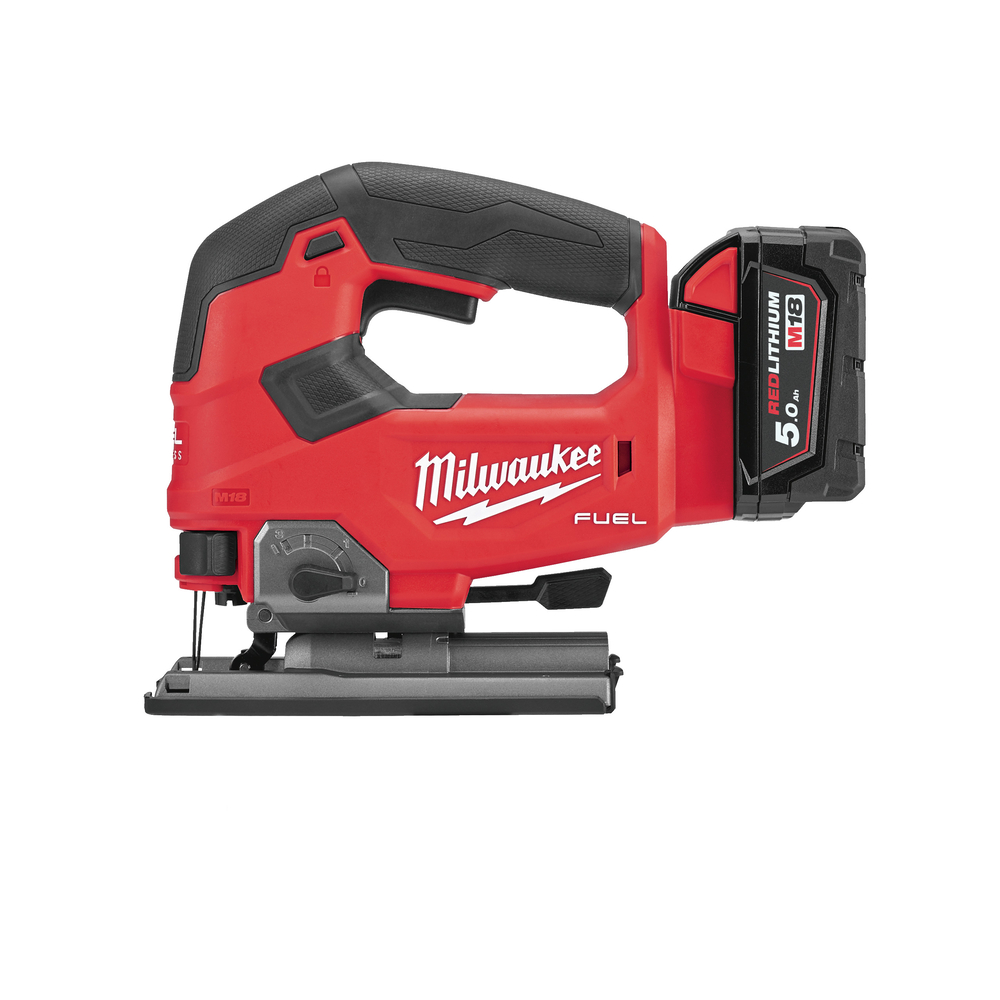 Scie sauteuse FUEL, 18V, 5,0, Poignée pommeau MILWAUKEE M18 FJS-502X - 4933464727