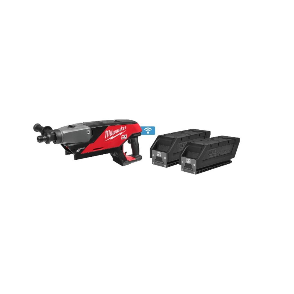 Carotteuse diamant 150 mm 2 batterie 3ah + chargeur mxf dcd150-302c MILWAUKEE - 4933464887