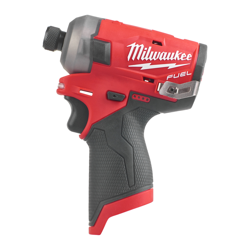 M12 FID-0 - Visseuse à Chocs compacte Silencieuse SURGE Hex 1/4 FUEL, 12V, 50Nm, 76dbA MILWAUKEE - 4933464972
