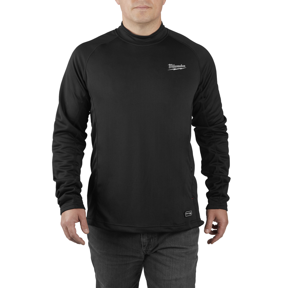 T-shirt chauffant manches longues batterie 4V 3Ah MILWAUKEE