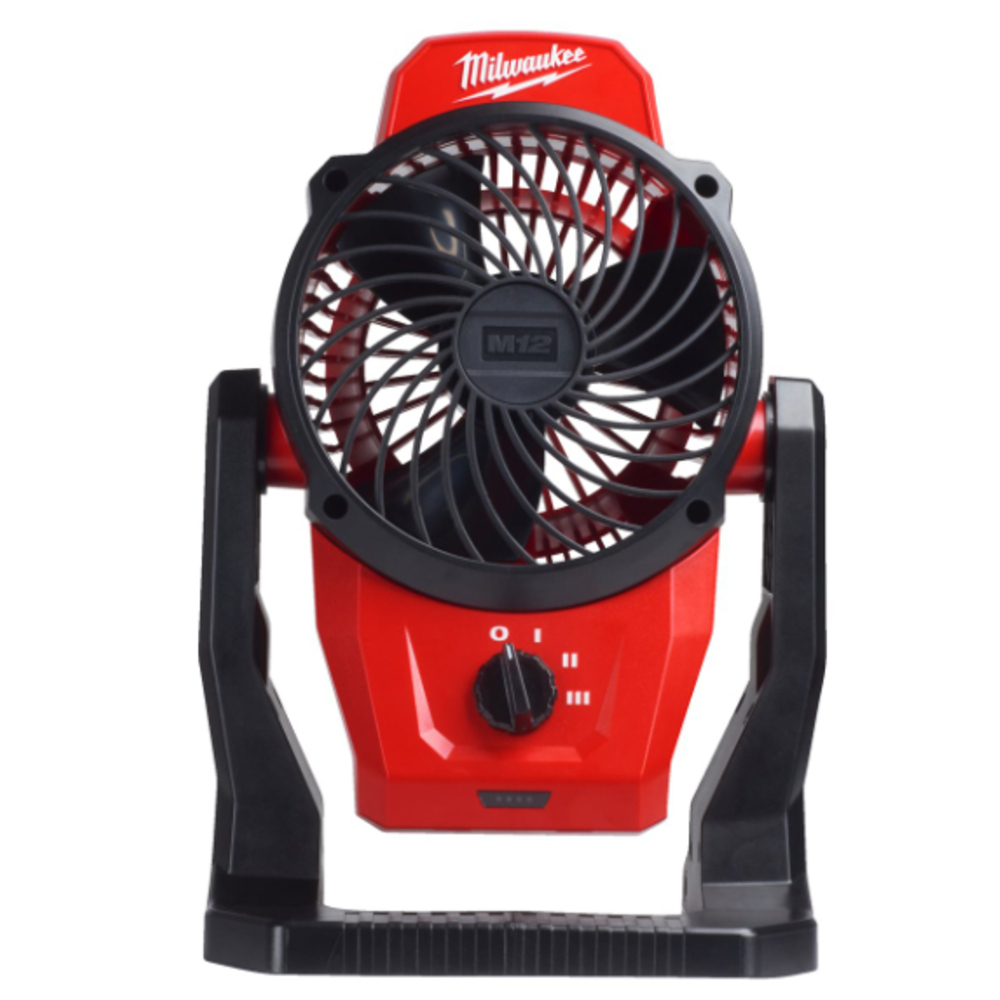 Ventilateur de chantier, 12V, sans batterie sans batterie ni chargeur MILWAUKEE - 4933478228
