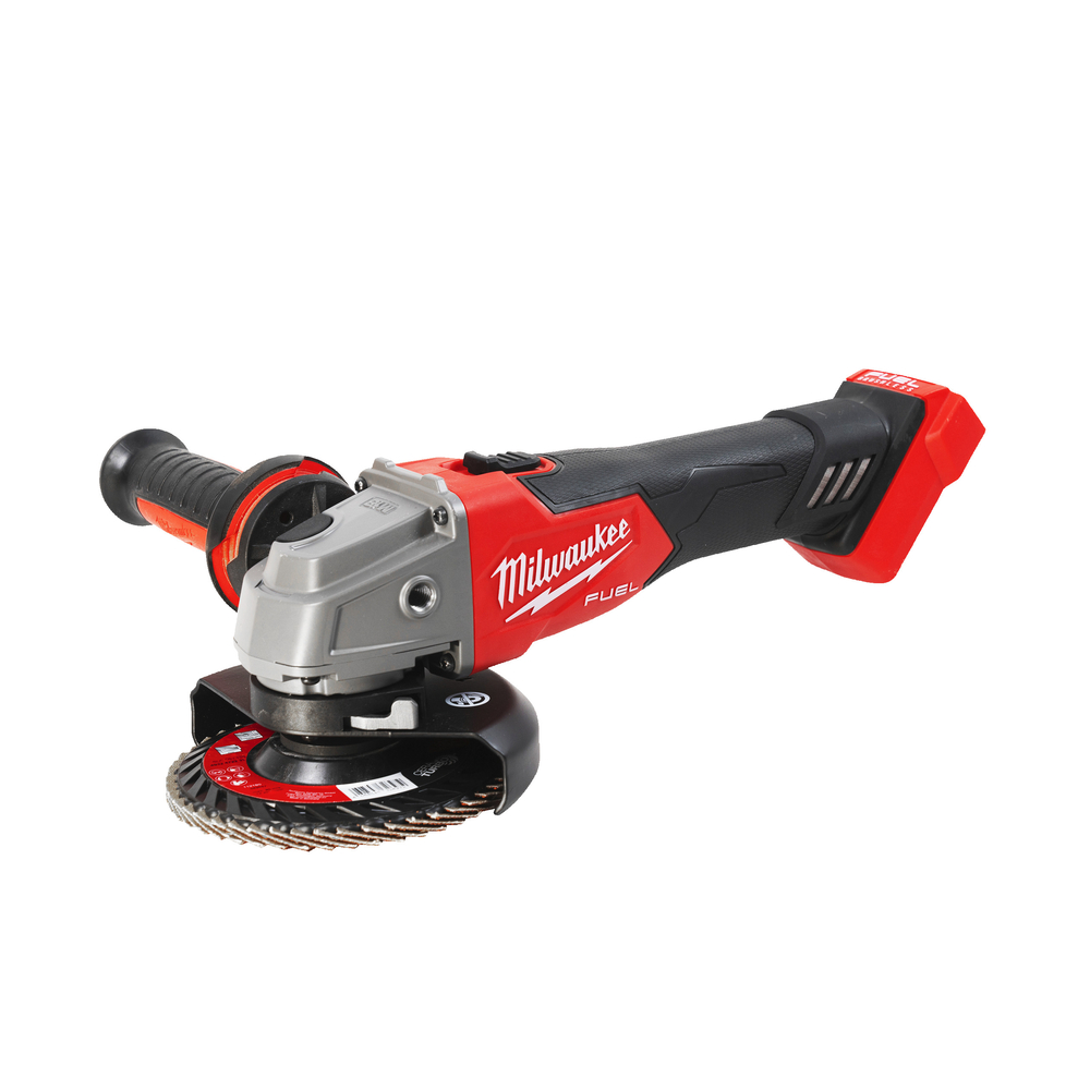 Meuleuse 125mm fuel 18v interrupteur coulissant sans batterie ni chargeur MILWAUKEE - 4933478428