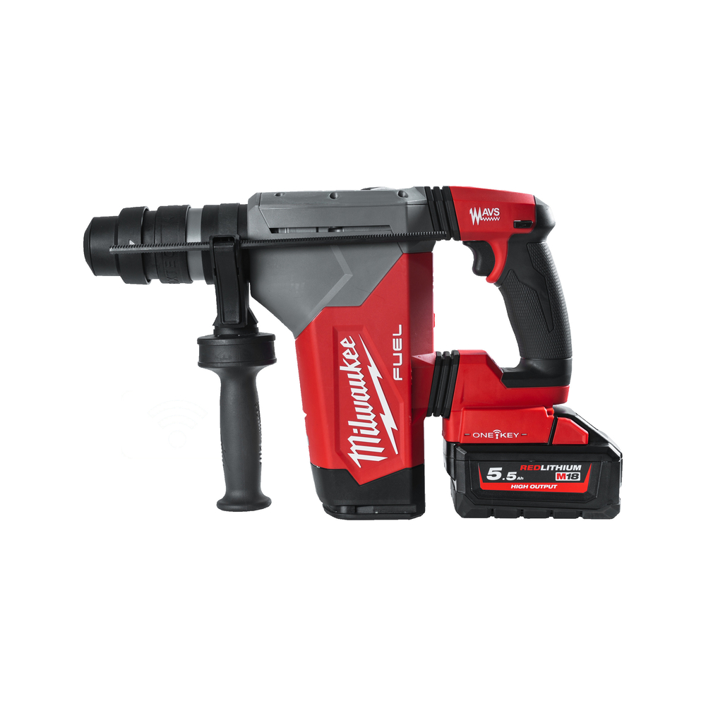 PerfoBurineur SDS-Plus MILWAUKEE 32 mm ONE-KEY 4 modes avec mandrin FIXTEC M18 ONEFHPX-552X - 4933478496