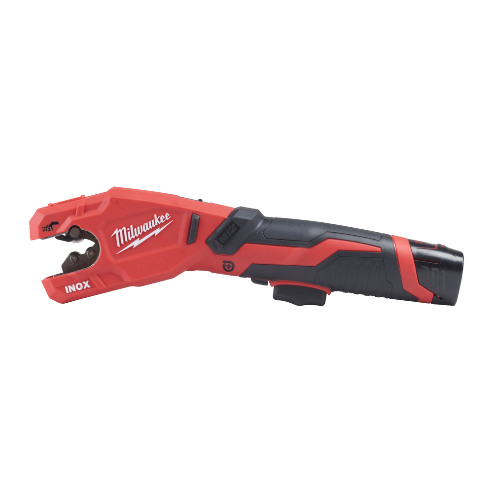 Coupe-tube MILWAUKEE M12 PCSS-202C 12V pour acier inoxydable / acier galvanisé et cuivre, 2Ah , Coffret - 4933479242