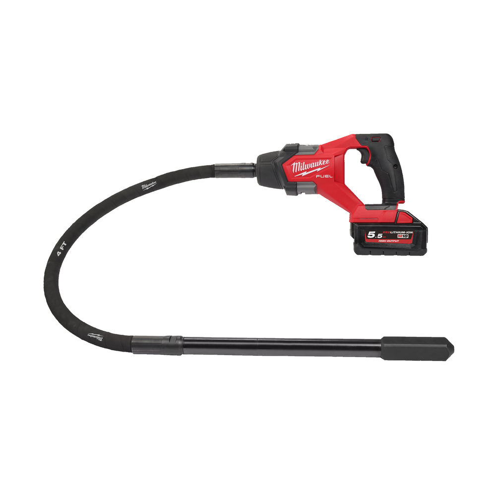 Aiguille vibrante MILWAUKEE M18 FCV N12-551, 18V, arbre flexible 1.2m - 4933479597