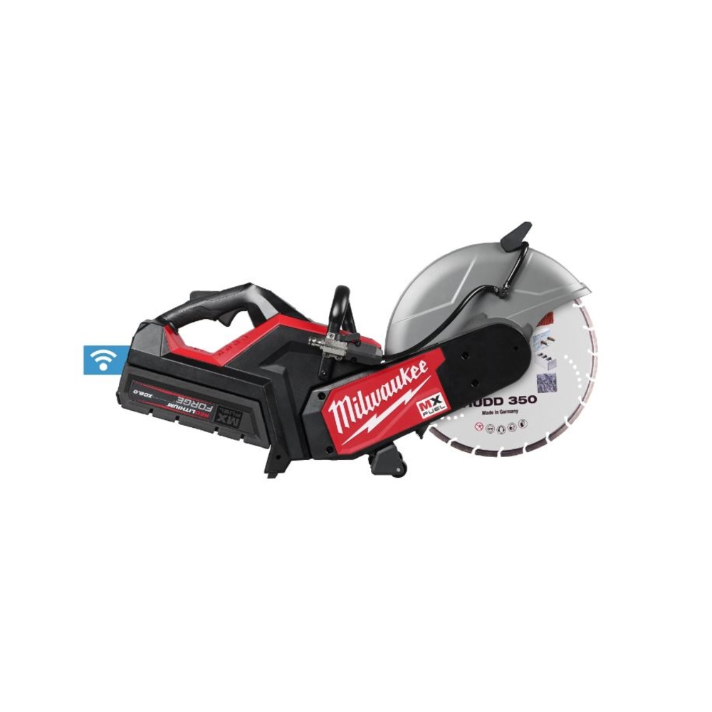 Découpeuse à batterie 350mm MILWAUKEE MXF COS350G2-802 avec batteries et chargeur - 4933480480