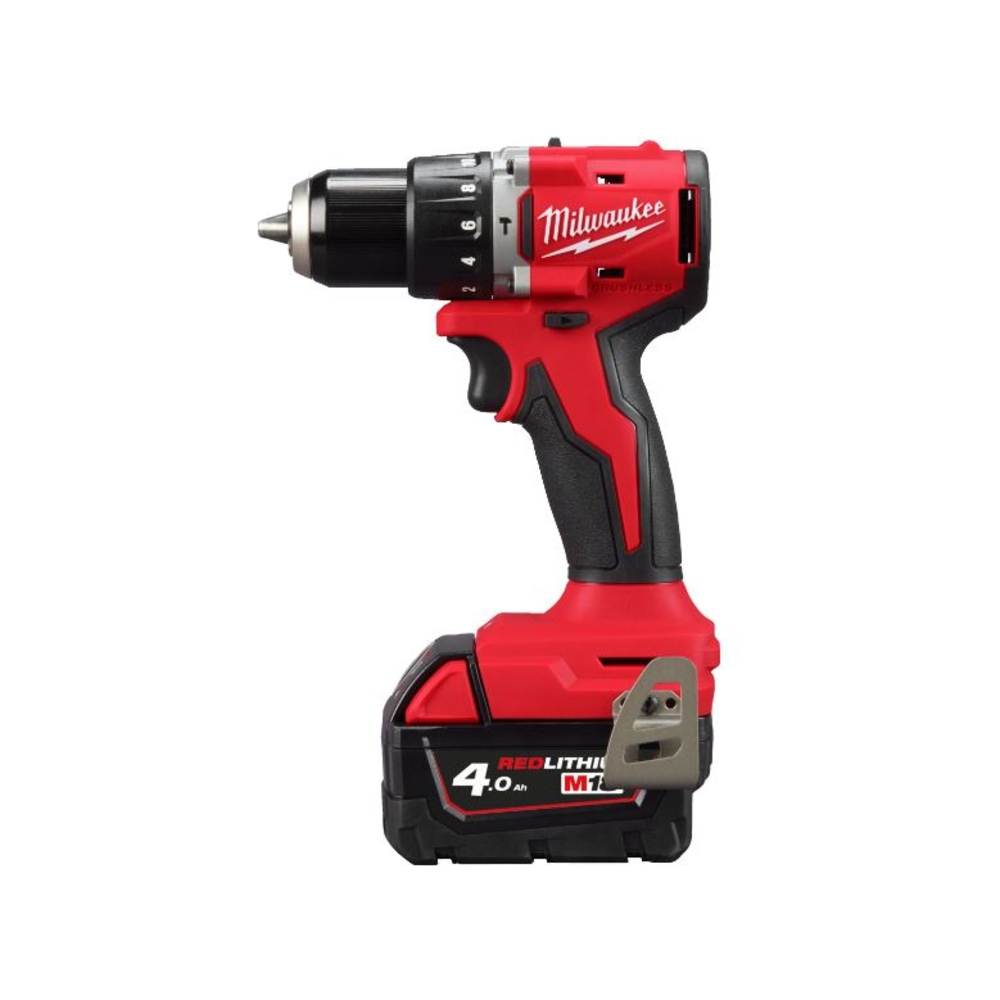 PERCEUSE PERCUSSION 18 VOLTS 2 AH BRUSHLESS 60 NM - M18 BLPDRC-202C AVEC BATTERIES MILWAUKEE - 4933492822
