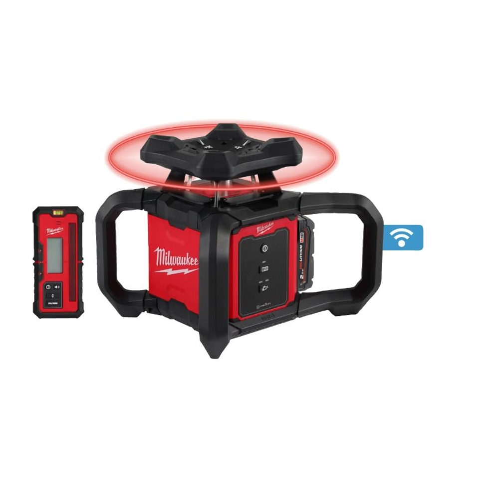 LASER MILWAUKEE ROTATIF ROUGE SIMPLE PENTE 600 M M18 RLOH600-201C ONE-KEY 4933493191