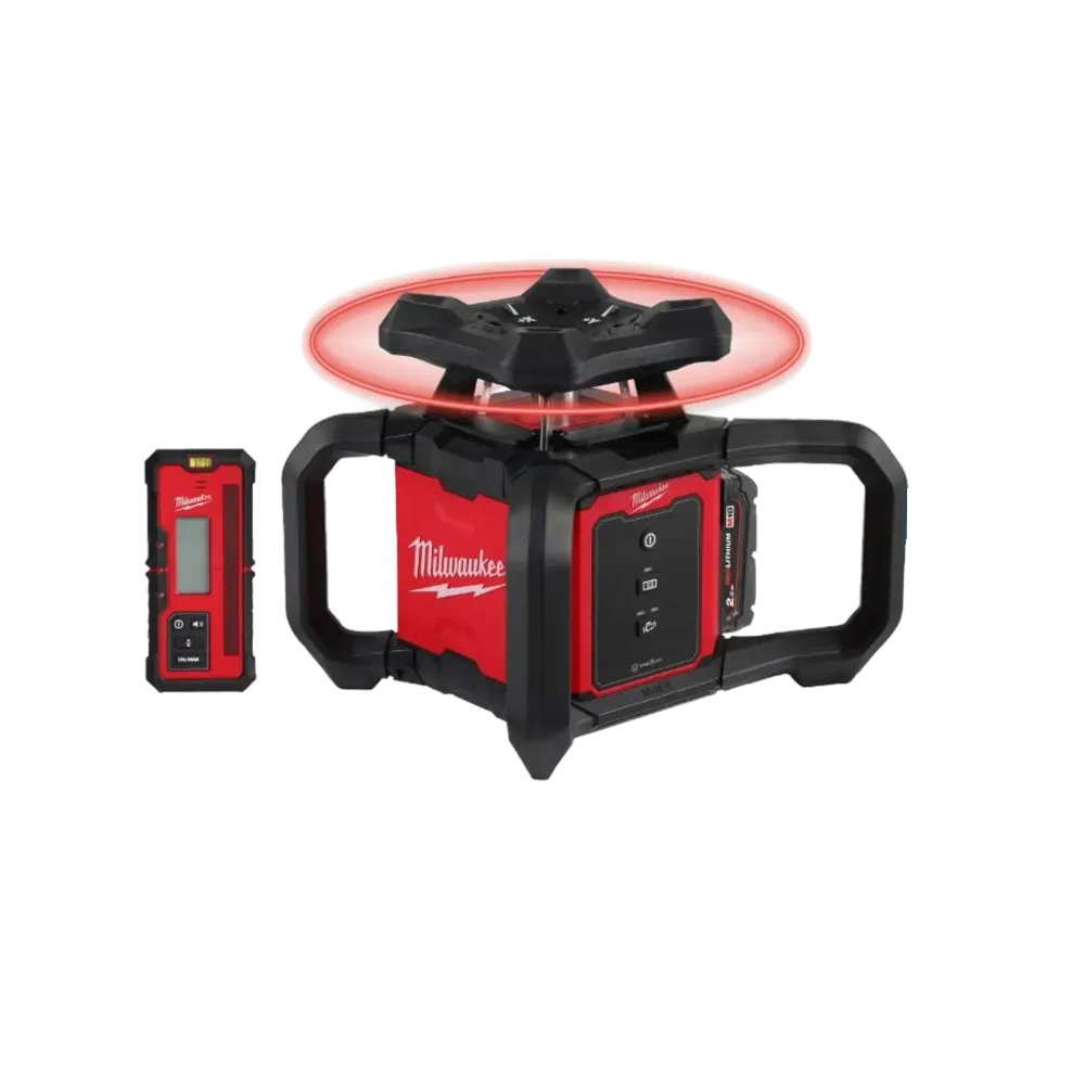 LASER MILWAUKEE ROTATIF ROUGE SIMPLE PENTE 600 M M18 RLOH600-201C ONE-KEY 4933493191