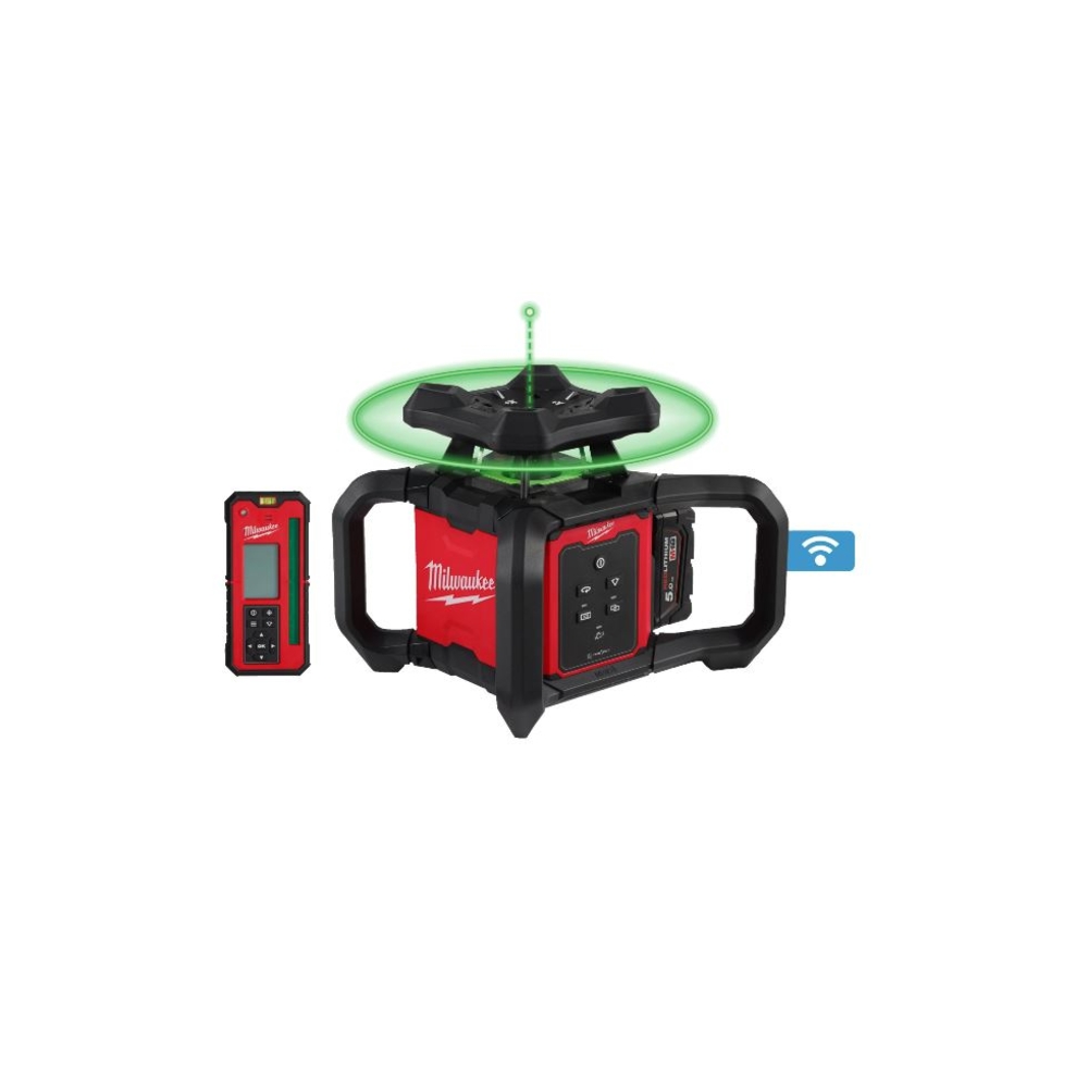 LASER ROTATIF VERT MILWAUKEE HORIZONTAL/VERTICAL, 300 M - M18 RLOHVG300-501C - 4933493194