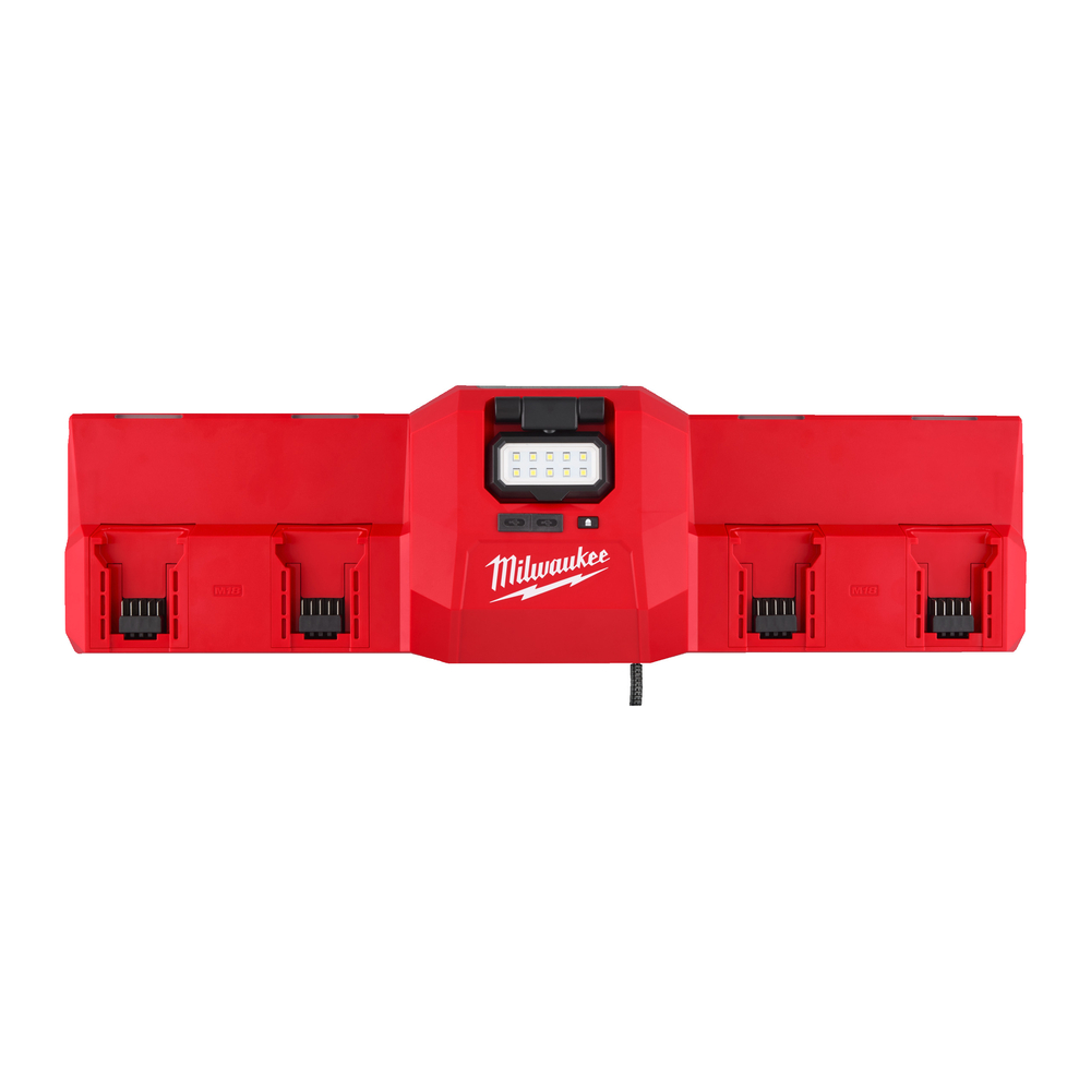 Chargeur M12-18 avec 4 ports de charge - 2 hybrides M12-18 - GBC4 MILWAUKEE - 4933493863