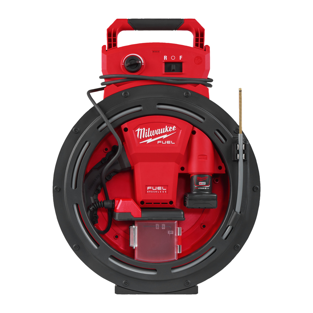 Déboucheur automatique haute vitesse 12V 6Ah M12 HSFSM-602​ MILWAUKEE - 4933498378