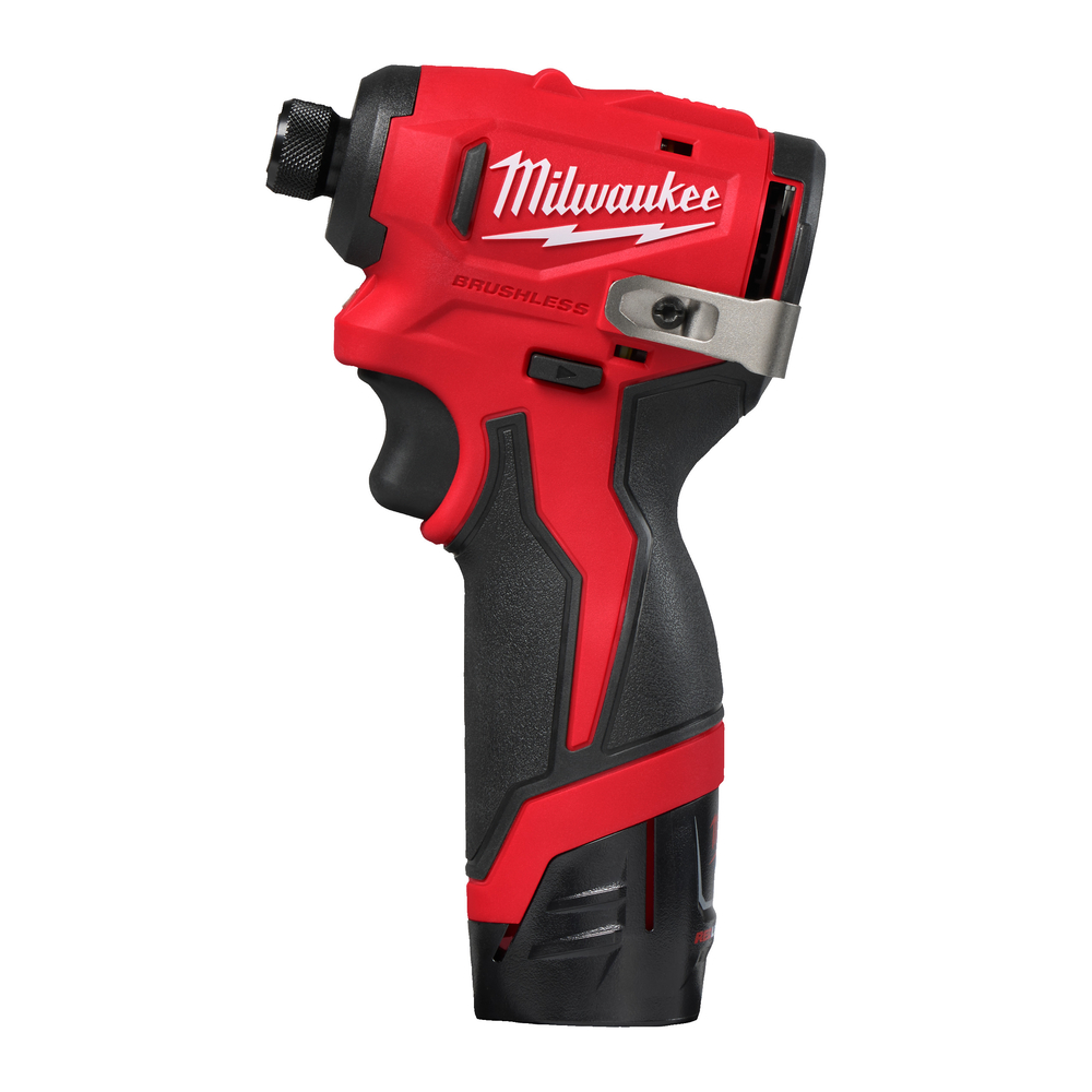 Visseuse à chocs compacte Hex 1/4 Brushless 12V 2Ah 148Nm M12 BLIDRC-202C MILWAUKEE - 4933499690