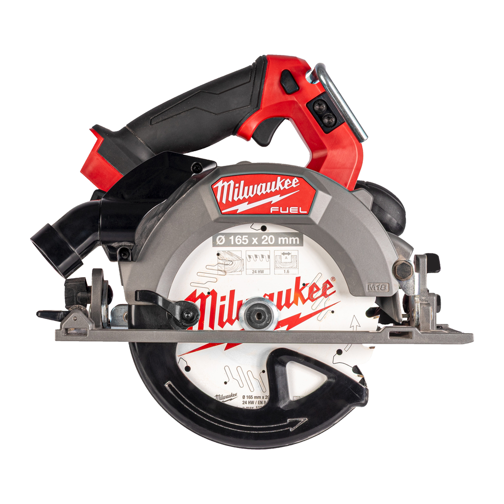 Scie circulaire FUEL 66mm 18V sans batterie avec adaptateur rail de guidage M18 FCSDC165​-0C MILWAUKEE - 4933499996